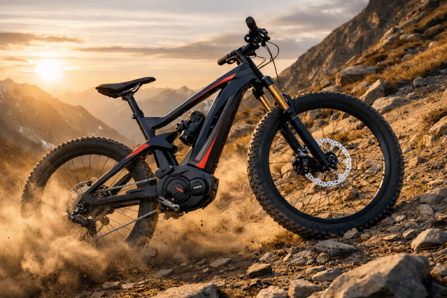 Centurion No Pogo R Carbon e-MTB featuring a lightweight 2795-gram carbon frame for aggressive trail riding