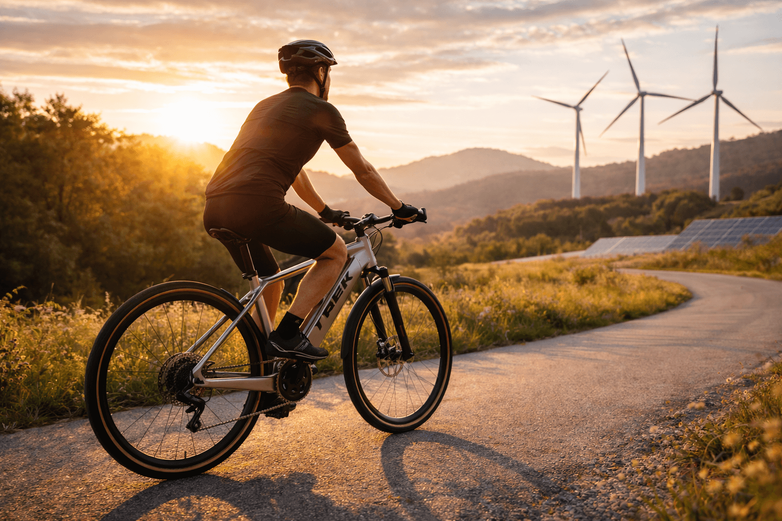 Trek aluminum bicycle frames produced using low-emission aluminum powered by renewable energy